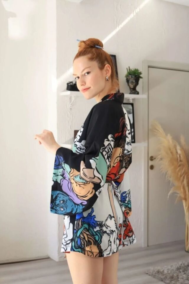 Yakuza Kimono Siyah L